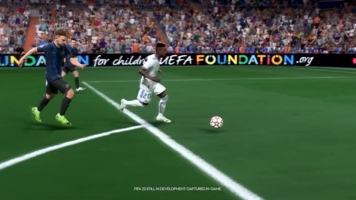 《FIFA 22》PS5版实机演示公布 展示HyperMotion