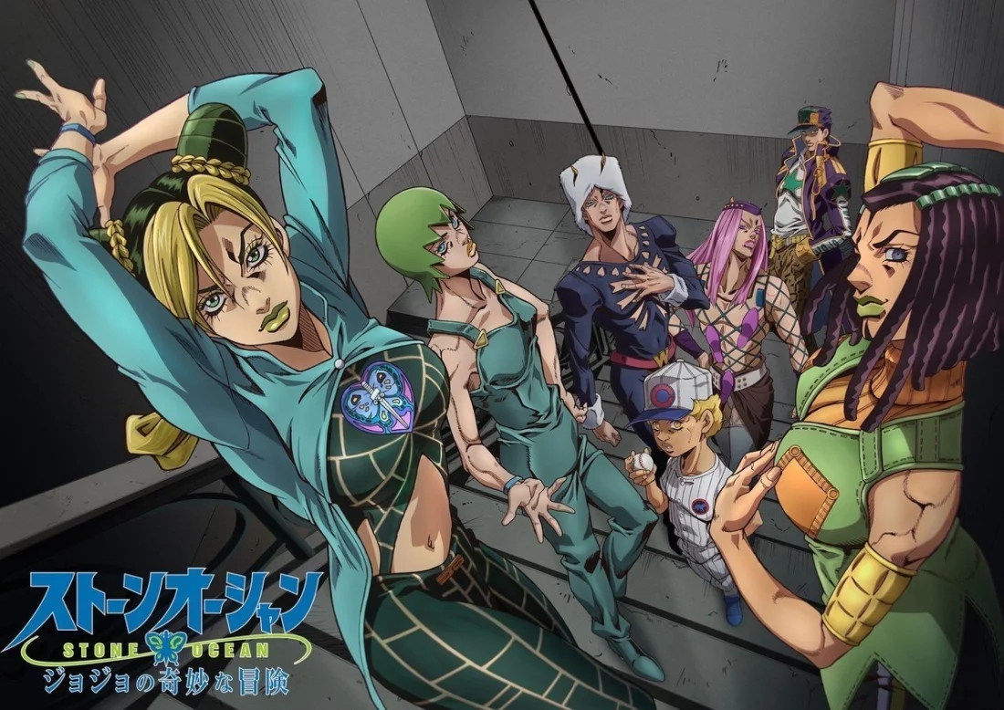 《JOJO》TV动画第六部《石之海》新预告 12月网飞先行发布
