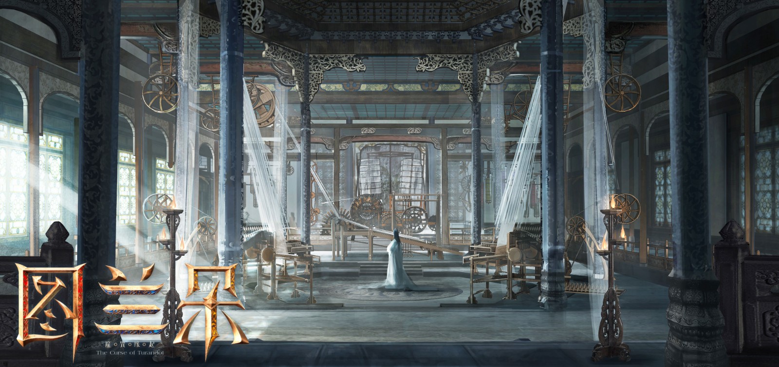 关晓彤《图兰朵：魔咒缘起》制作特辑 拍摄场景宏大