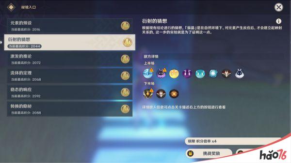 《原神》2.6版振晶的研究关卡挑战合集