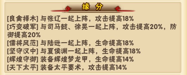 少年三国志武将张颌具体介绍