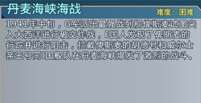 战舰少女丹麦海峡困难战役 战列核心获取攻略