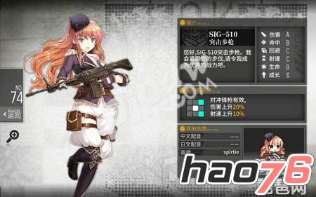 少女前线sig510